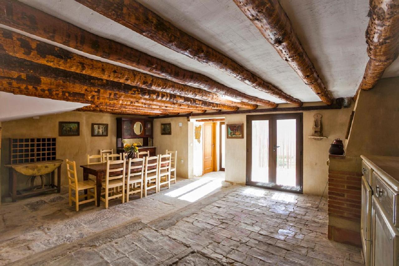 Apartamentos Casa Samper Santa Eulalia de Gallego ภายนอก รูปภาพ
