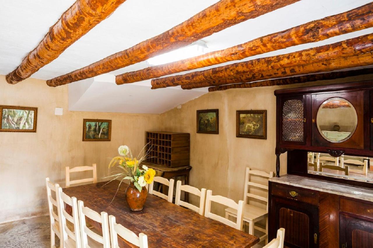 Apartamentos Casa Samper Santa Eulalia de Gallego ภายนอก รูปภาพ